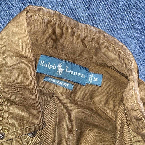 Set of 3 custom fit long sleeve polo Ralph Lauren - Picture 4 of 6